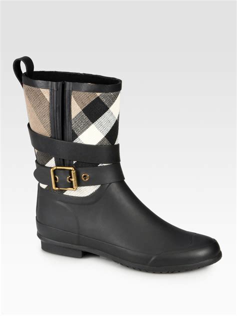 Burberry rain boots for men